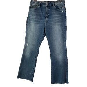 Pistola Revolve Dana‎ Hight Rise Distressed Boot Pant Raw 10" Hem Jeans Western